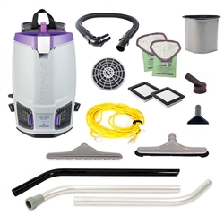 GoFit 6 PLUS, 6 qt. Backpack Vacuum w/ Remediation Tool Kit, 107712