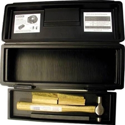 EDCO 12004 Black Tool Box w/ Hammer & Punch