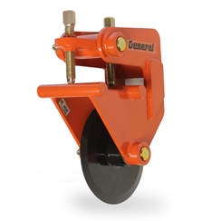 General Equipment Clamp-type rotary asphalt cutting attachment, 25,000 lbs. maximum downforce capacity., 130C