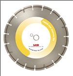 MK Diamond MK-615W 24-inch x .187-inch x 1-inch Wet Cutting Segmented Rim Blade Premium Grade for Asphalt Over Concrete Product # 150233