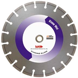 MK Diamond MK-62G, 7-inch x 0.080-inch x 7/8-inch-5/8-inch Premium Grade Blades for Granite # 150392