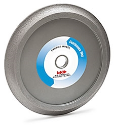 MK Diamond MK-275G 6-inch - 45 deg Bevel Sintered Profile Wheel For Granite, Tile-Stone Profiling # 155855
