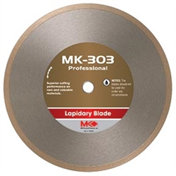 MK Diamond MK-303 30-inch (762mm) Professional Segmented Rim Lapidary Blade, Lapidary Blade # 156732