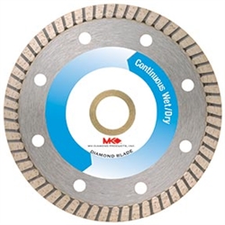 MK Diamond MK-250GXT 4-inch Premium Grade Turbo Rim Blade, Tile-Stone Blade # 160970
