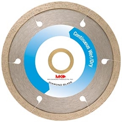 MK Diamond MK-250GXC 4-inch Premium Grade Continuous Rim Blade, Tile-Stone Blade # 164111