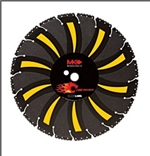 MK Diamond Fire Tiger Tooth Black Label Supreme Grade Multipurpose Blade, Fire/Rescue Blade # 166693