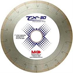 MK Diamond TX-30 Professional Grade Porcelain Blade, Tile-Stone Blade # 166967