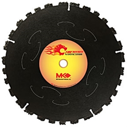 MK Diamond Fire Tiger Tooth Ventilator 12-inch Supreme Grade Rescue/Demolition Blade, Fire/Rescue Roofing # 167310