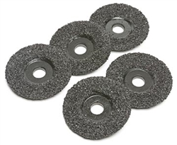 MK Diamond 5-Pack Sawtec 4-1/2-inch 8 Grit Abrasive Grinding Disc, Tile-Stone Grinding Disc # 167840