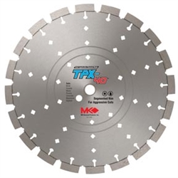 MK Diamond TPX-40 6-inch Supreme Grade Dry Cutting General Purpose Blade, Masonry Blade # 168486