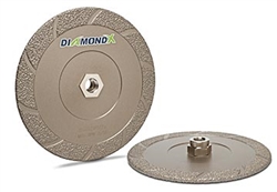 MK Diamond DiamondX 4-1/2-inch 30 Grit Flat Grinding Discs for Hard Facing, Metal Hard Facing Discs # 168850-DX
