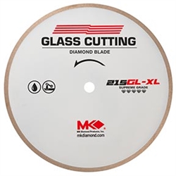 MK Diamond MK-215GL-XL 14-inch Supreme Grade Metal Bond Blade for Glass, Glass Blade # 170604