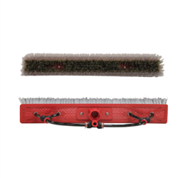 Tucker 18" Hybrid brush with 4 Pencil Jets, 18HY-EURO-PP-XL