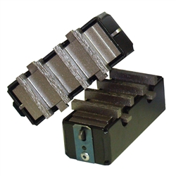 Edco 19120 two-compartment holding case for Dyma-Sert floor grinder diamond grinding inserts