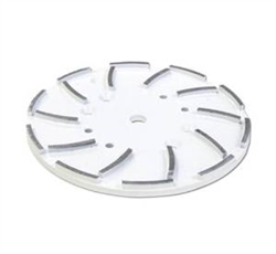 EDCO 19161 10-inch White Disc-Abrasive Concrete
