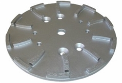 EDCO 19167 10-inch - 10 Segmented Silver Economy Disc