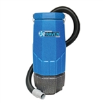 Sandia Super Raven 10-Quart Backpack Vacuum (Machine Only) - 1340 watts, 150 CFM, 1.5 HP, 1- Stage Motor , 20-1000