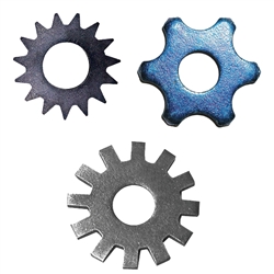 Edco 20316 12-point blue tungsten carbide scarifier flail cutters for concrete scarifier drums