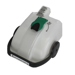 Genuine Bissell dirty tank lid assembly with handle, part 2037449, for Big Green Machine BG10 and 86T3 carpet cleaners.