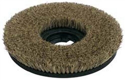 Mercury 2101 19 inch Union Mix polishing brush with B 92 clutch plate for 21 inch floor buffer