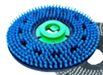 Mercury Floor Machine 2105 20-inch x 1/2-inch Poly Blue Bristle Pad Driver