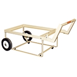EDCO 24650 low profile rolling cart for GMS-10 10-inch hardscape paver saw