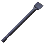 Edco 27031 2-inch single-bevel hardened steel chisel for Big Stick air-powered chisel scaler