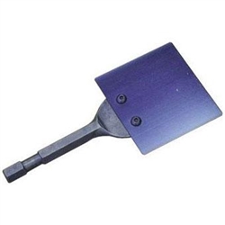 Edco Big Stick 3 inch milled chisel scaler blade adapter BS-3M five pack, part 27034