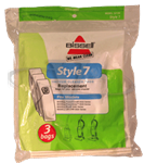 Bissell Bag Paper Style 7 3545-1 Envirofresh 3 Pack