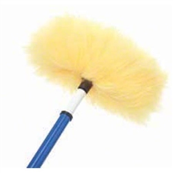 Lambskin 322WC lambswool wall and ceiling duster head, 12 by 6 inch, for high dusting on an Acme-thread pole
