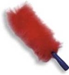 Corner Boy 12-inch lambswool duster head 346-cb for electrostatic high dusting of light fixtures and ceiling vents.