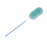 Hi-Rise 12-inch lambswool dusting pom with flexible shaft extending to 44 inches