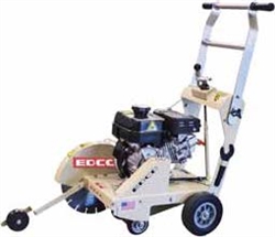 EDCO KL-14 39100 14 inch downcut walk-behind compact concrete saw with 7 HP Subaru engine