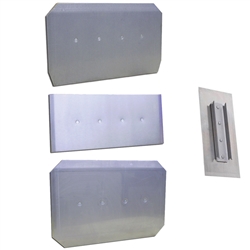 Edco 40070 44" Thru 48" (use "B" Adapter) C-3, Combo blade, 8" x 18", EDCO