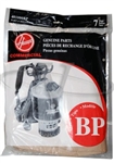 Hoover Type BP paper bags 7 pack for C2401 commercial backpack and shoulder vacuum