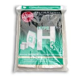 Hoover Vacuum Cleaner Filter Bags- Type H30- 40101001