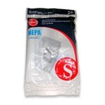Genuine Hoover 4010808S HEPA Type S vacuum bags 2-pack for Constellation Spectrum and Futura canisters