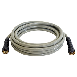 Simpson MorFlex 40224 25-foot 1/4-inch cold water pressure washer hose with M22 threaded connections