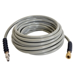 Simpson Armor 41096 pressure washer hose, 3/8 inch by 100 foot, 4500 PSI, with quick connect fittings