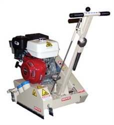 EDCO C-10-13H 8-inch crack chaser saw with Honda 13 HP gas engine, 49600, for concrete crack repair routing and joint cleaning