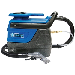 Sandia 50-3000 Super Spot-Xtract 3-gallon carpet and upholstery spot extractor with Clear View plastic hand tool, 55 PSI pump, and 2-stage vacuum motor