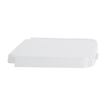 ABS Crack Resistant Replacement Lid, White, # 602