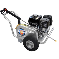 SIMPSON Aluminum 4200 PSI, Belt Drive Pressure Washer # ALWB60828
