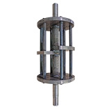 EDCO 61320 6-shaft OEM drum assembly for the CPU-12 walk-behind concrete planer