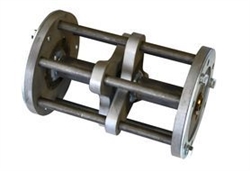 Edco 65050 6-shaft replacement scarifier drum for the CPM-8 8-inch walk-behind concrete surface preparation machine.