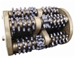 EDCO 65050C preloaded CPM-8 scarifier drum loaded with 78 CP206-T carbide cutters and 204 spacers, ready to install