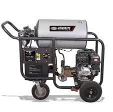 SIMPSON KING BRUTE KB65133 4000 PSI hot water gas pressure washer with on-board diesel burner for fleet and industrial degreasing