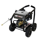 SIMPSON SuperPro Roll-Cage 3600 PSI at 2.5 GPM KOHLER CH270 with AAA Triplex Plunger Pump Cold Water Professional Gas Pressure Washer, Model # SW3625KADS