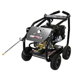 SIMPSON SuperPro Roll-Cage 4000 PSI at 3.5 GPM KOHLER CH395 with AAA Triplex Plunger Pump Cold Water Professional Gas Pressure Washer, Model # SW4035KADM
