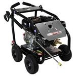 SIMPSON SuperPro Roll-Cage 4400 PSI at 4.0 GPM SIMPSON 420 with AAA Triplex Plunger Pump Cold Water Professional Gas Pressure Washer, Model # SW4440SCDM